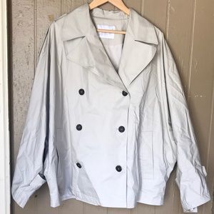 Gentle Herd double breasted  short trench coat